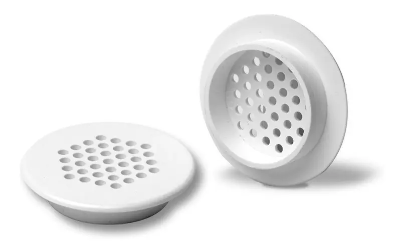 Rejilla Ventilación Redonda 48mm Häfele