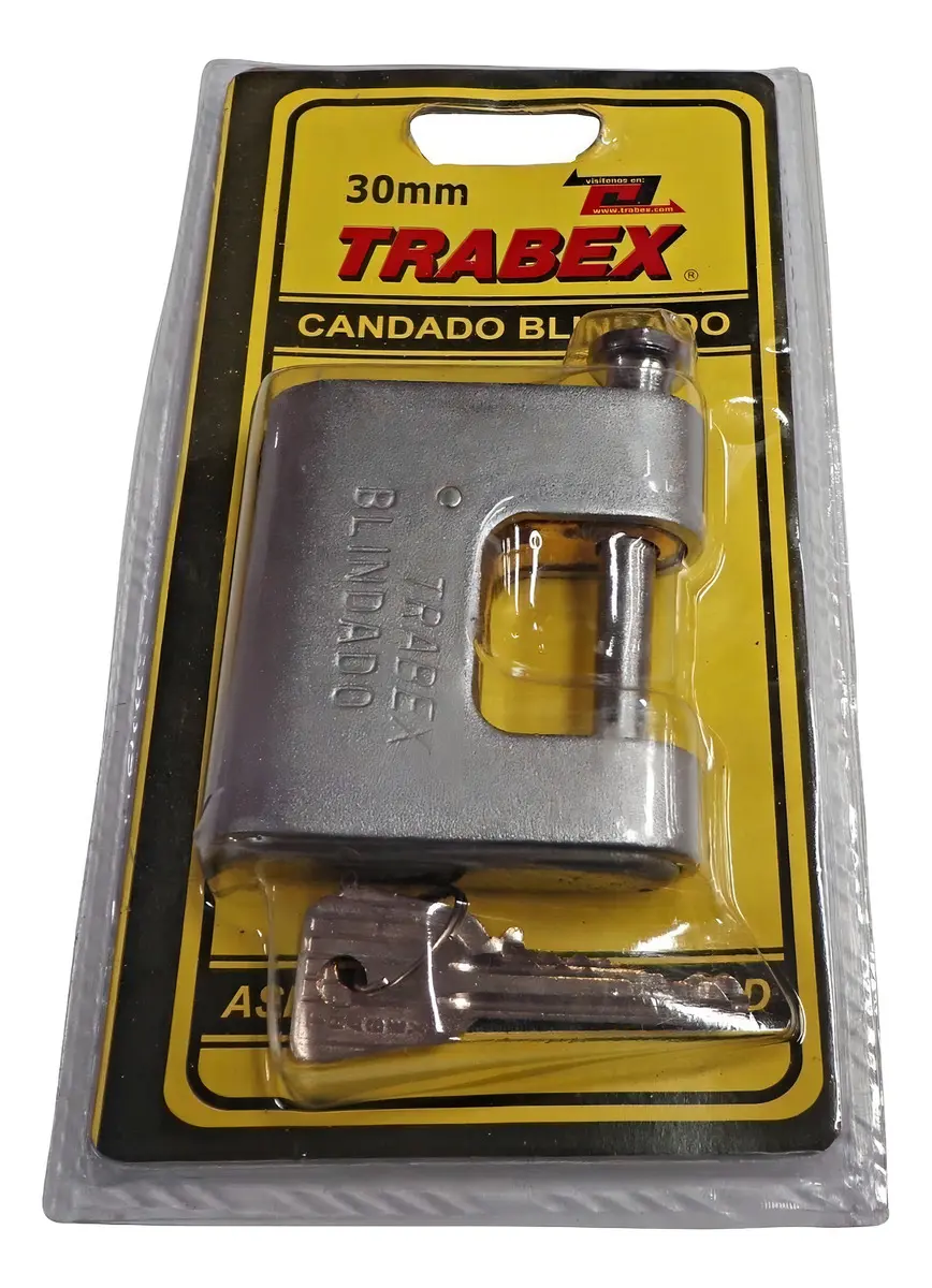 Candado Blindado 30mm Trabex Inviolable